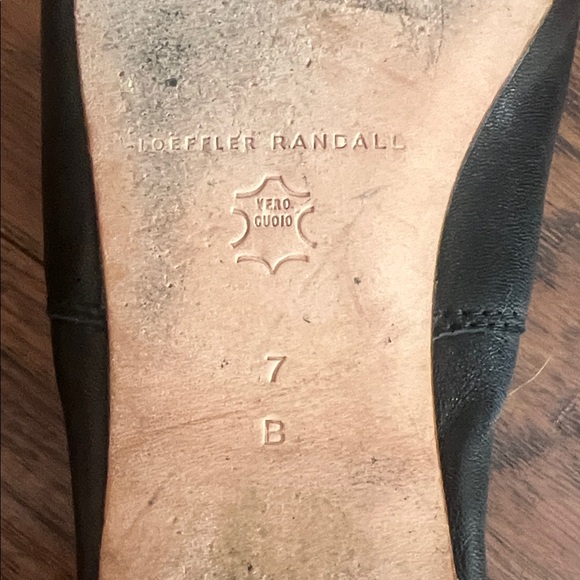 Black Leonie Ballet Flats - Picture 4 of 7